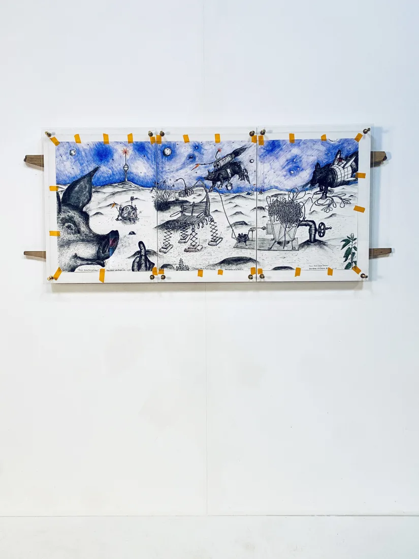 Fragment Triptych Narrative — No. 01