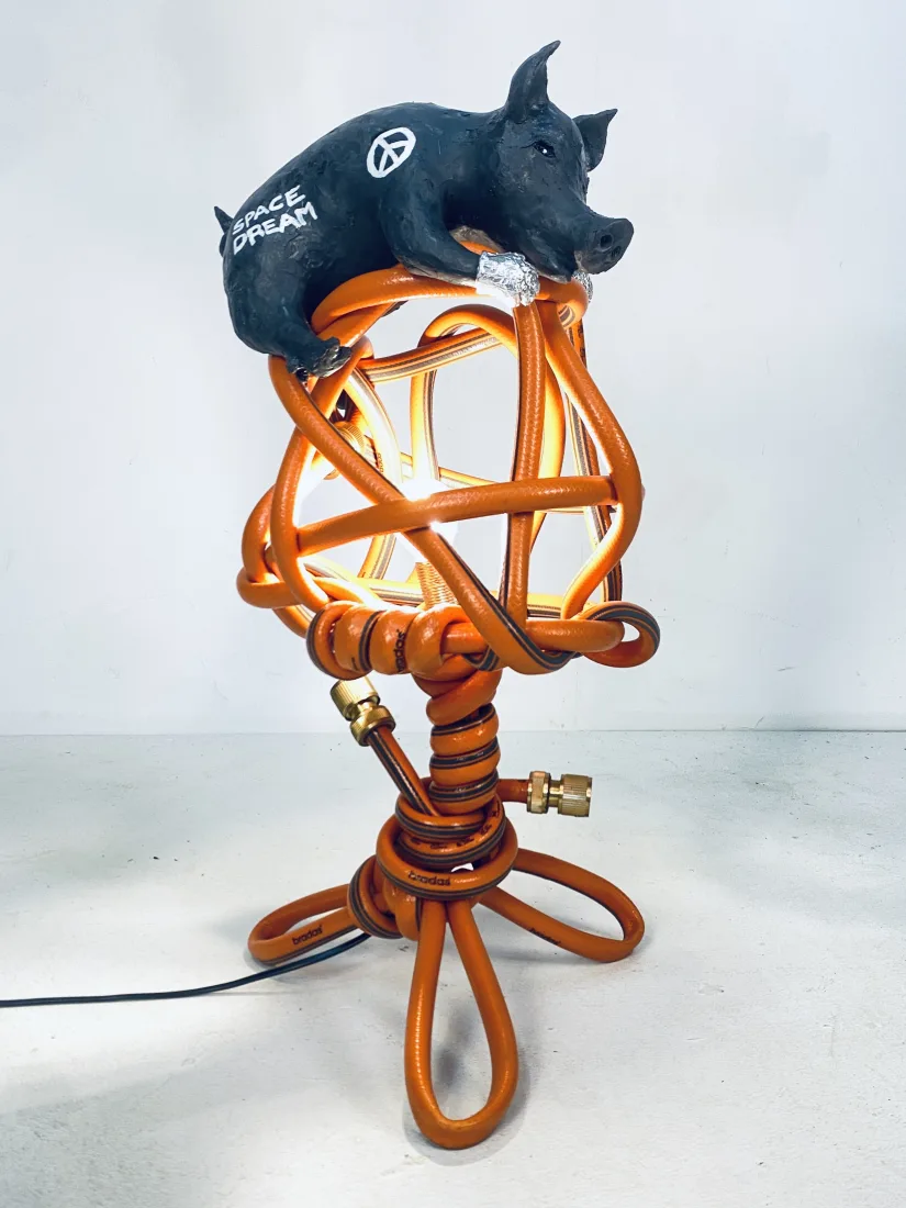 HC-LUMIUS Baby Orange with Piggy Petertje No. 01