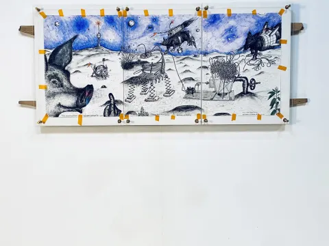 Fragment Triptych Narrative — No. 01