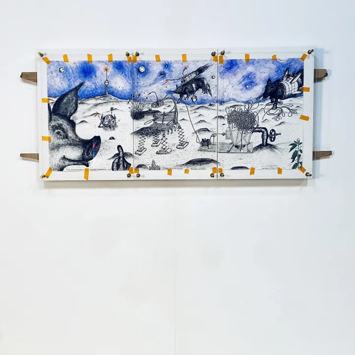 Fragment Triptych Narrative — No. 01