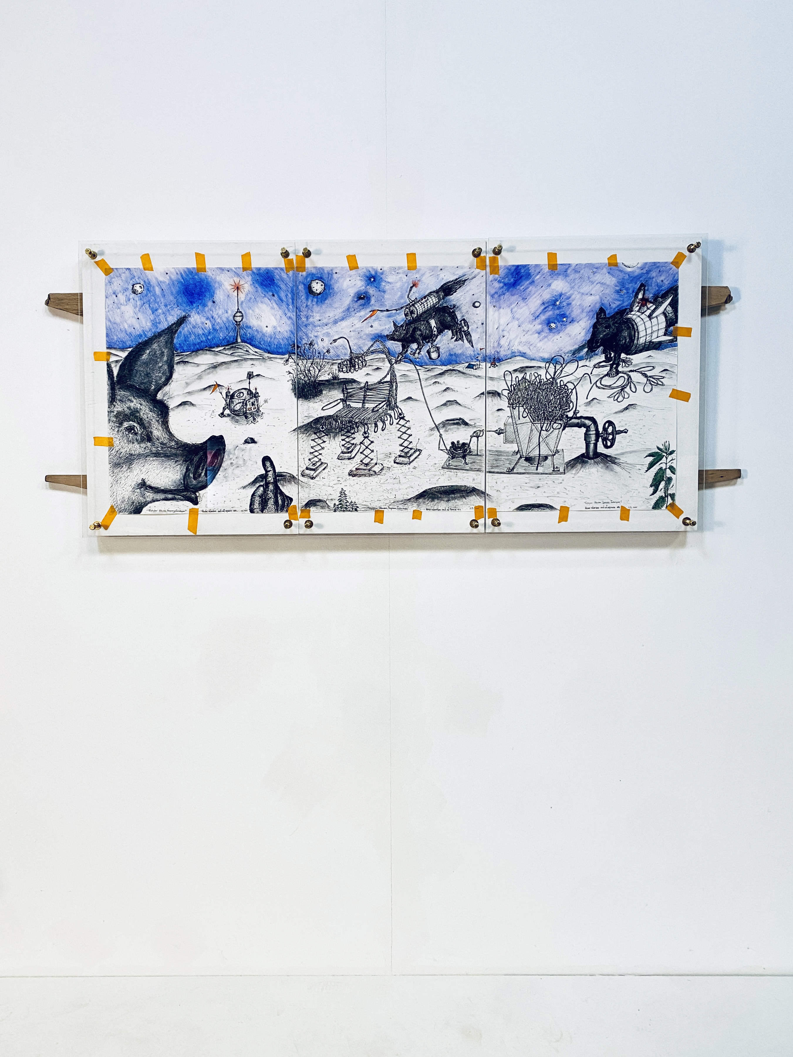 Fragment Triptych Narrative — No. 01
